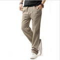 Men Casual Wear Pants / Men High-Grade Travel Trousers-Beige-M-JadeMoghul Inc.