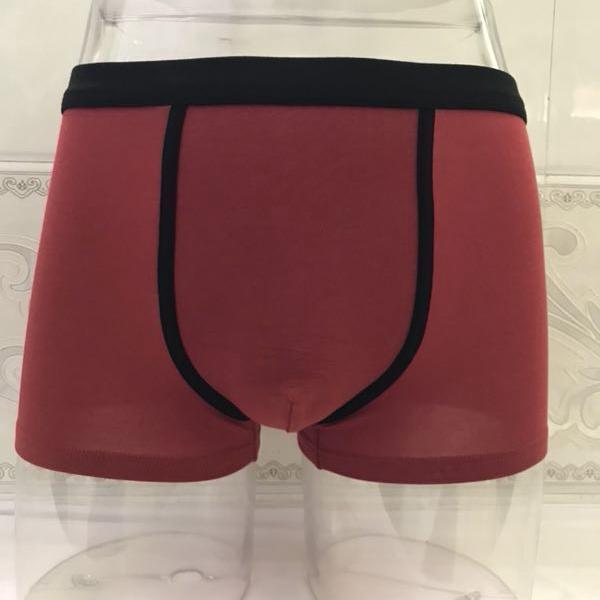 Men Cotton Boxers / Male Underpants-Purple-L-JadeMoghul Inc.