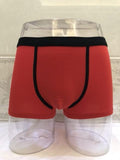 Men Cotton Boxers / Male Underpants-Red-L-JadeMoghul Inc.
