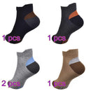 Men Cotton/Bamboo Fiber Classic Breathable Socks-T22-One Size-JadeMoghul Inc.
