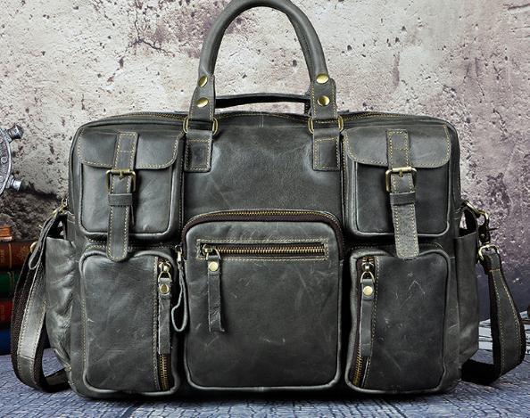 Men Fashion Handbag Business Briefcase - Document Laptop Case Male Attache Portfolio Bag-grey-JadeMoghul Inc.