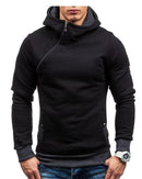 Men Fashion Tracksuit Hoodie-Black-L-JadeMoghul Inc.