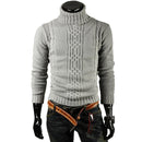 Men High Neck Slim Smart Sweater-SH-XL-JadeMoghul Inc.