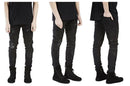 Men Jeans / Casual Denim Slim Jeans-Black-28-JadeMoghul Inc.