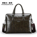 Men Leather Briefcase Bags Business Laptop Tote Bag Men's Crossbody Shoulder Bag Men's Messenger Travel Bags-gray-JadeMoghul Inc.