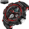 Men LED Digital Quartz Wrist Watch-Red-JadeMoghul Inc.