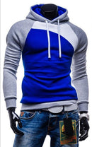 Men Long Sleeve Sweatshirt-Qian hui bai lan-M-JadeMoghul Inc.