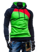 Men Long Sleeve Sweatshirt-Zangqing hong lv-M-JadeMoghul Inc.