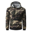 Men Military Hoodie - Camouflage Hooded Sweatshirt-Black camouflage-M-JadeMoghul Inc.