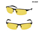 Men Night Vision Goggles / Anti-Glare Sunglasses-black yellow-JadeMoghul Inc.