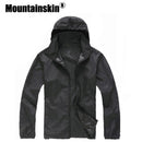 Men Quick Dry Skin Jacket / Ultra-Light Casual Windbreaker / Waterproof Clothing-Amaranth-XS-JadeMoghul Inc.