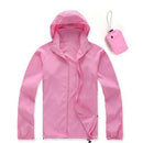 Men Quick Dry Skin Jacket / Ultra-Light Casual Windbreaker / Waterproof Clothing-Pink-XS-JadeMoghul Inc.