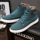 Men's Boots Vintage Boots Lace Up High Top Shoes AExp