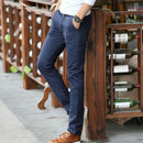 Men's Casual Pants - Long Straight Khaki Trouser