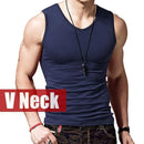 Men's Tank Tops, Fashion summer style Sleeveless Undershirts, Male Bodybuilding Tank Top, Casual Cotton Man Vest Tops S~XXL