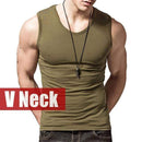 Men's Tank Tops, Fashion summer style Sleeveless Undershirts, Male Bodybuilding Tank Top, Casual Cotton Man Vest Tops S~XXL