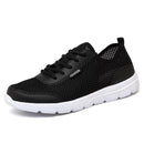 Men Shoes 2017 Summer Sneakers Breathable Casual Shoes Fashion Comfortable Lace up Men Sneakers Shoes Plus Size 38-48-Black-4.5-JadeMoghul Inc.