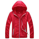 Men Skin Coat / Waterproof Outwear Ultralight Jacket-Red-M-JadeMoghul Inc.