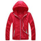 Men Skin Coat / Waterproof Outwear Ultralight Jacket-Red-M-JadeMoghul Inc.