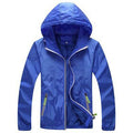 Men Skin Coat / Waterproof Outwear Ultralight Jacket-Sky Blue-M-JadeMoghul Inc.
