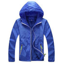 Men Skin Coat / Waterproof Outwear Ultralight Jacket-Sky Blue-M-JadeMoghul Inc.