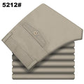Men Smart Dress Pants / Straight Long Cotton Trousers-5212-29-JadeMoghul Inc.