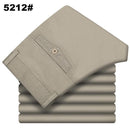 Men Smart Dress Pants / Straight Long Cotton Trousers-5212-29-JadeMoghul Inc.