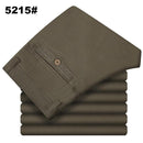 Men Smart Dress Pants / Straight Long Cotton Trousers-5215-29-JadeMoghul Inc.