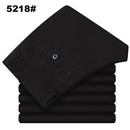 Men Smart Dress Pants / Straight Long Cotton Trousers-5218-29-JadeMoghul Inc.