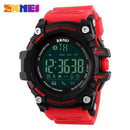 Men Smart Watch / Pedometer Calories Chronograph Fashion Outdoor Sports Watch-Red-JadeMoghul Inc.