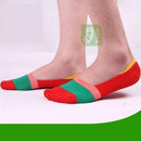 Men Socks Slippers / Striped Cotton & Anti Odor