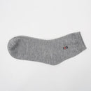 Men Solid Color Cotton Classic Business Casual Socks-B gray-JadeMoghul Inc.