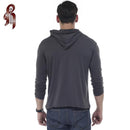 Men Solid Sling Sweatshirt-Red-XL-JadeMoghul Inc.