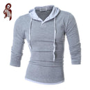 Men Solid Sling Sweatshirt-Red-XL-JadeMoghul Inc.