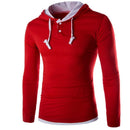 Men Solid Sling Sweatshirt-Red-XL-JadeMoghul Inc.