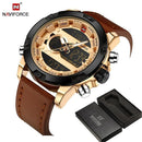 Men Sports Quartz LED Analog Military Wristwatch-Gold-JadeMoghul Inc.