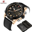 Men Sports Quartz LED Analog Military Wristwatch-Gold black-JadeMoghul Inc.