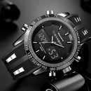 Men Sports Waterproof LED Digital Quartz Wristwatch-Black-JadeMoghul Inc.