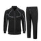Men Sportswear Fitness Tracksuit - Hoodies Set - Men's 2PC Sweatshirt+SweatPants Outwear-TZ21 Black-S-JadeMoghul Inc.