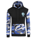 Men Sportswear Pullover / Comfortable Casual Hip hop Sweatshirt-black blue-S-JadeMoghul Inc.