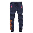 Men Sportswear Set - Casual 2Pcs Track Suit Clothing (Sweatshirt Jacket + Pants)-MT201 darkblue-S-JadeMoghul Inc.