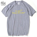 Men Summer Fashion Climb To The Moon Printed T-Shirt-5274Gray-US SIZE S-JadeMoghul Inc.