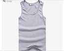 Men T-shirts Summer Cotton Slim Fit Men Tank Tops Clothing Bodybuilding Undershirt Golds Fitness tops tees 22151-Gray-S-JadeMoghul Inc.