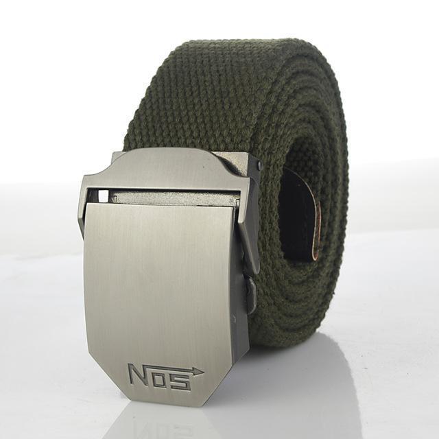 Men Tactical Belt / Automatic Buckle Belt-Dark gold-110cm-JadeMoghul Inc.