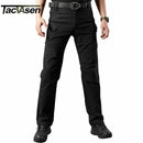 Men Tactical Pants / Men Cargo Pants / Men Multi-Pockets Casual Military Combat Trousers-black-30-JadeMoghul Inc.
