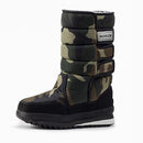 Men Thick Platforms / Knee-High Snow Boots-green camouflage-12.5-JadeMoghul Inc.
