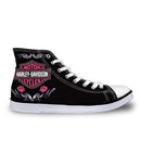 Men Top Canvas Shoes / Classic High-Top Flat Shoe-H036AK-5-JadeMoghul Inc.