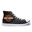 Men Top Canvas Shoes / Classic High-Top Flat Shoe-H2902AK-5-JadeMoghul Inc.