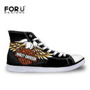 Men Top Canvas Shoes / Classic High-Top Flat Shoe-H2969AK-5-JadeMoghul Inc.