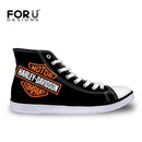 Men Top Canvas Shoes / Classic High-Top Flat Shoe-H2971AK-5-JadeMoghul Inc.